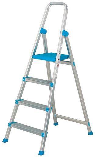 ピカ PiCa ピカコーポレイション踏み台上わく付き踏台4段天板高さ89 cmCTB-4 C天板幅広折り畳み倉庫工場物流