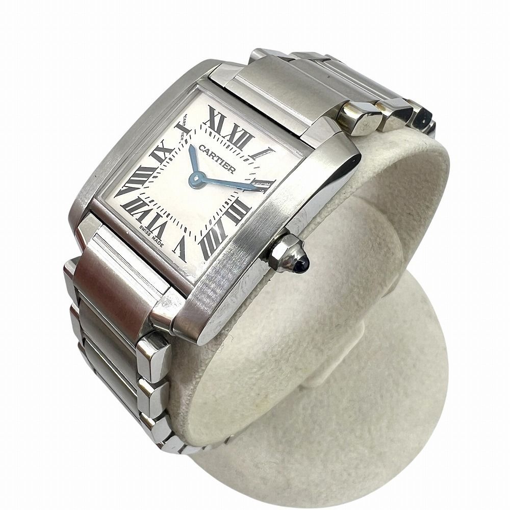 CARTIER カルティエ タンクフランセーズ SM SS クオーツ クォーツ レディース 女性用 腕時計 時計 タンク ブランドギャラリー