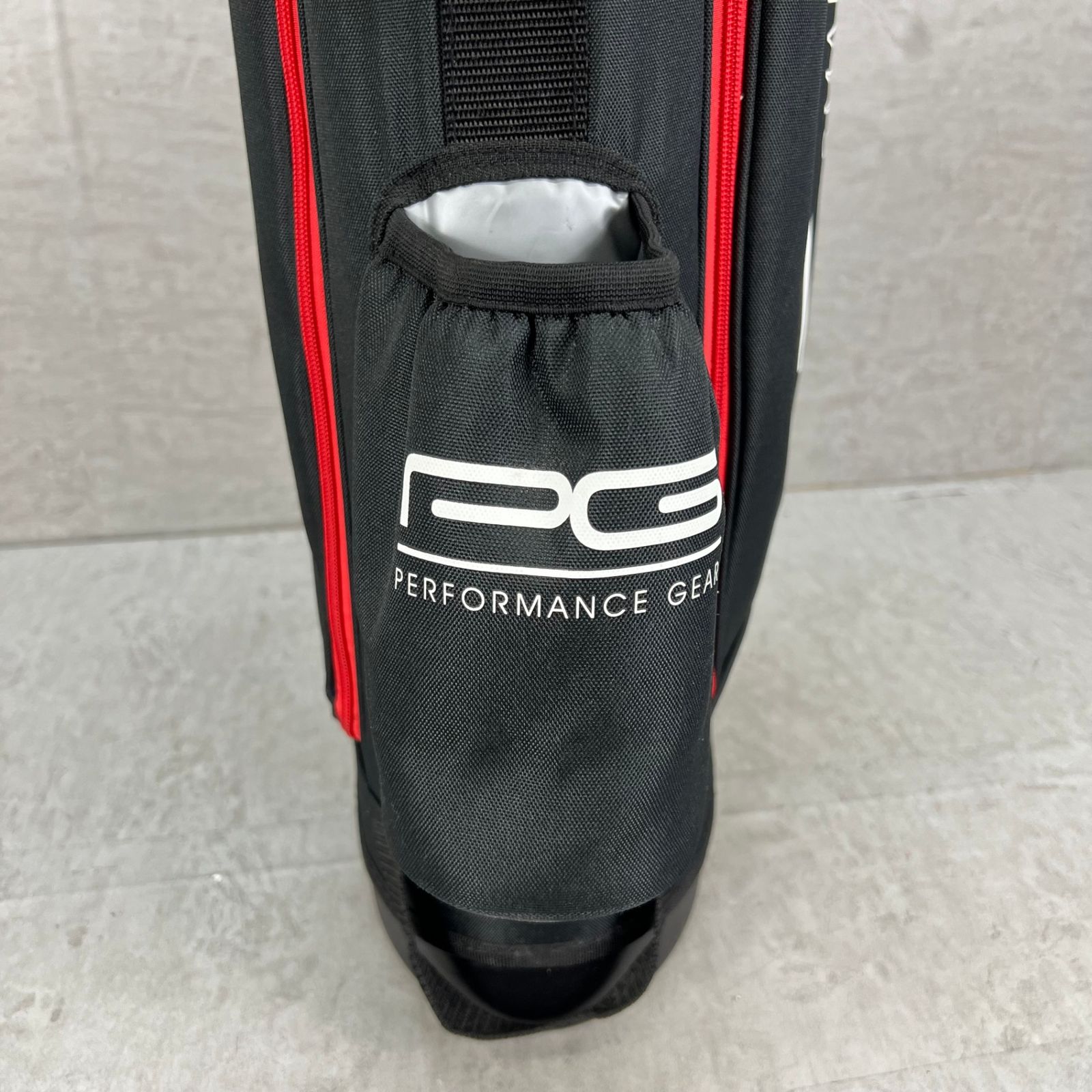 パフォーマンスギア　8インチ　PERFORMANCE GEAR ゴルフバッグ パフォーマンスギア ゴルフ スタンド式キャディバッグ 約8型 ブラック