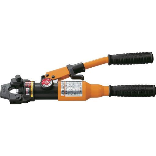 ロブテックス手動油圧式圧着工具使用範囲14 22 38