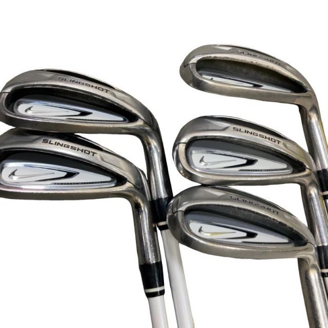 ナイキ 6 S レディース アイアンセット IR SLINGSHOT 三菱レーヨン製 フレックスL 女性用 右利き 右用 Cランク ゴルフクラブ