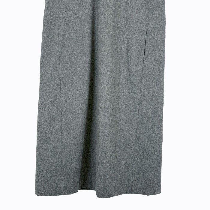 BLAMINK ブラミンク ノースリーブ ワンピース グレー 36 レディース V