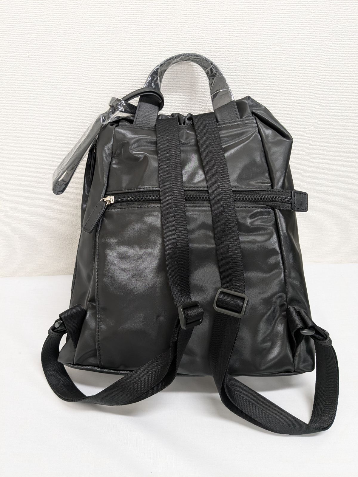 ペレボルサ　PELLE BORSA ギャザーリュック チアーズ　黒　ブラック 13インチPCギャザーリュック Cheers チアーズ 4650 / PELLE BORSA