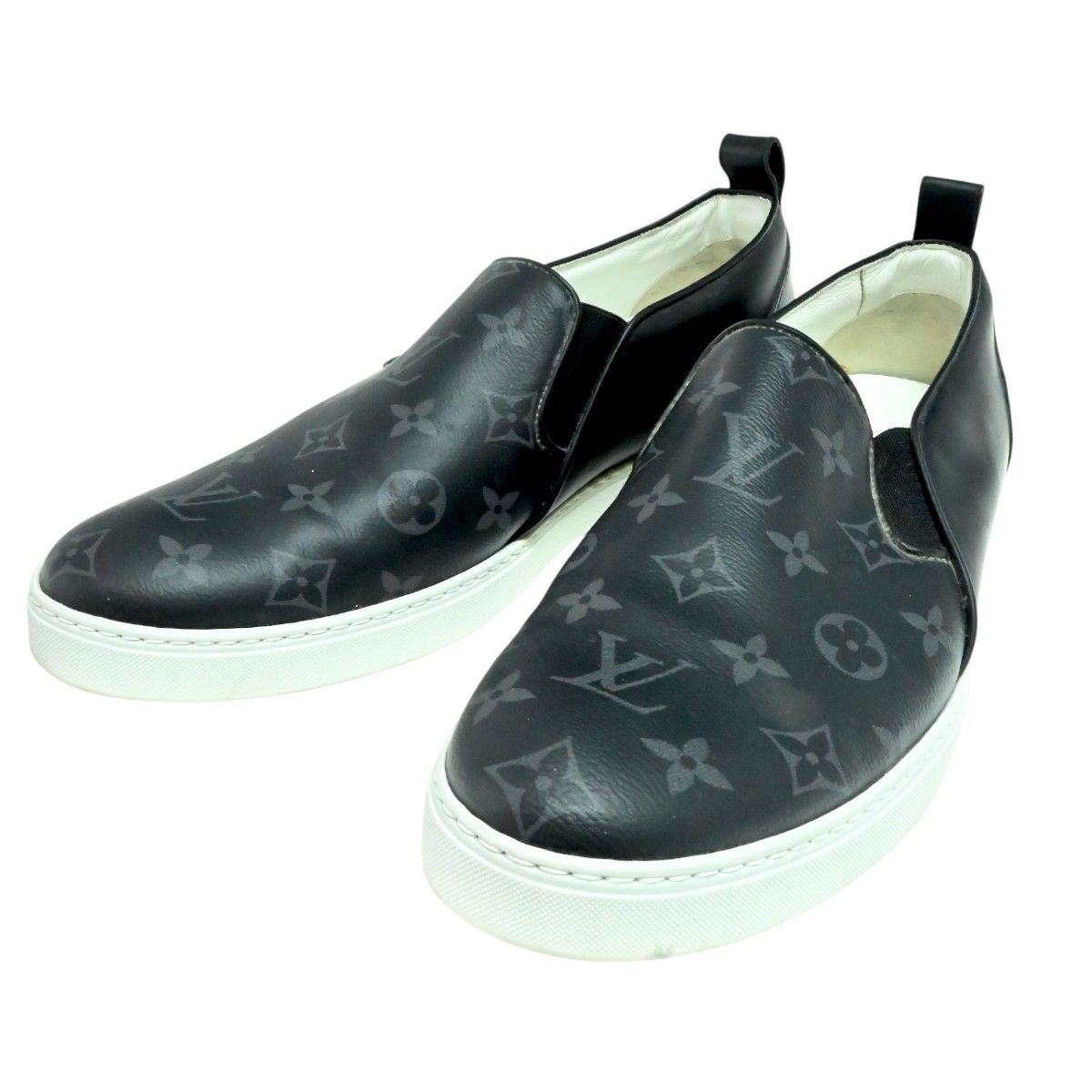 レザー LOUIS モノグラム ビバリーヒルズライン VUITTON スニーカー 