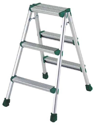 TRUSCO トラスコ アルミ製踏台軽作業用 脚カバー付3段TAF-3