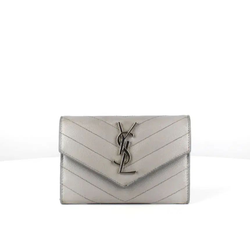 ブランドダオール Saint Laurent サンローラン カサンドラ モノグラム フラップ カード 財布 414404