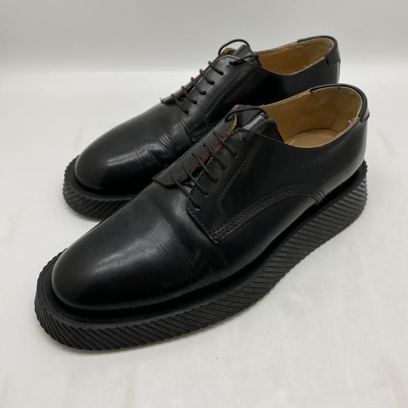 中古】JIL SANDER プラットフォーム プレーントゥ レザーシューズ