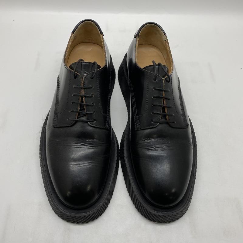 中古】JIL SANDER プラットフォーム プレーントゥ レザーシューズ