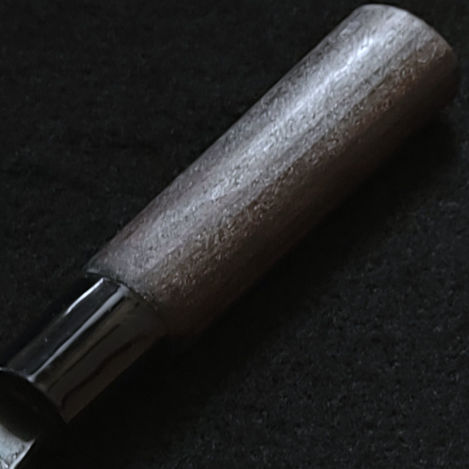 青紙1号 黒打 三徳包丁 180㎜ G1227 焼柄 月光作 - メルカリ
