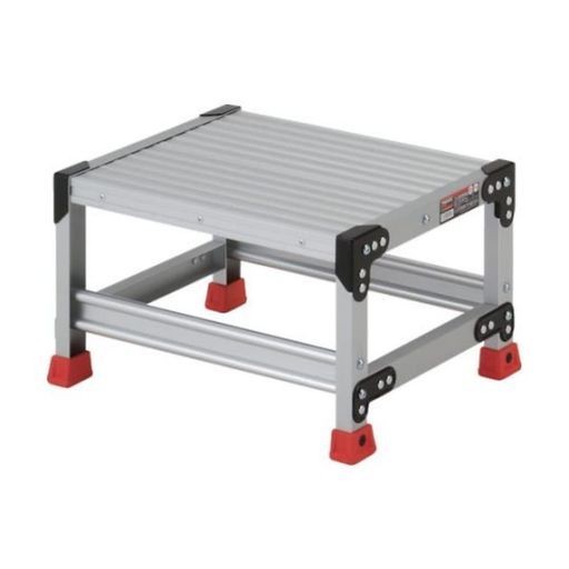 トラスコ中山 TRUSCO 作業用踏台アルミ製 高強度タイプ1段天板寸法500 x 400 mm天板高さ0.3 mTSF-153