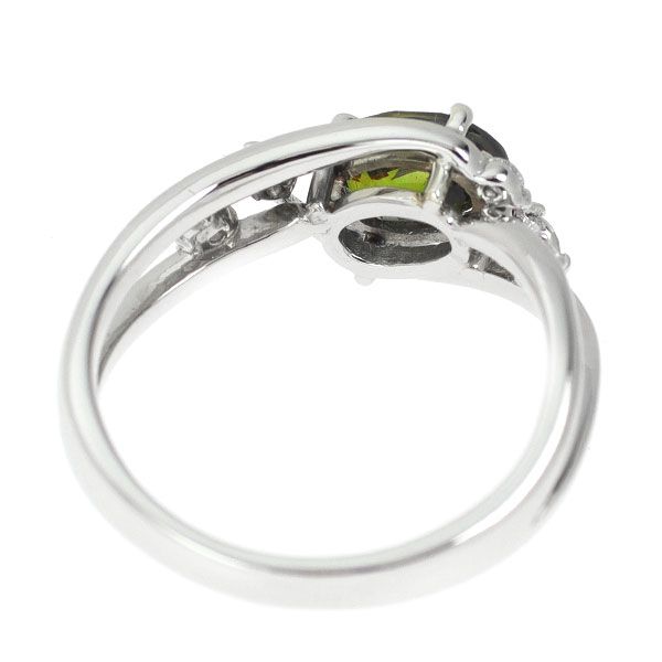 Pt900 スフェーン ダイヤモンド リング 1.22ct D0.13ct - メルカリ