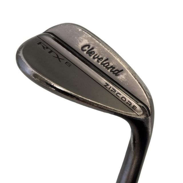 クリーブランド Cleveland RTX-6 ZIPCORE ブラックサテン 50°|10° MID ウェッジ WG リシャフト フレックスその他 メンズ 男性用 右利き 右用 Cランク ゴルフクラブ