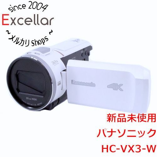 bn 6 Panasonic デジタル4 Kビデオカメラ HC-VX 3-W パールホワイト