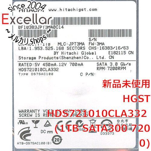 bn 5 HITACHI製HDD 1.0 TB SATA 300 7200 rpm