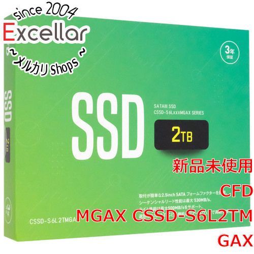 bn 13 CFD 2.5インチ SSD MGAX CSSD- 2 TB