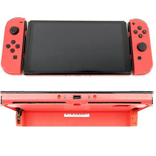bn 1 任天堂 Nintendo Switch 有機ELモデル マリオレッド HEG S RAAAA 本体 Joy Conいたみ 元箱あり