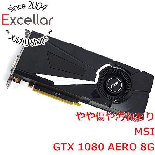 bn 18 MSI製グラボ GeForce GTX 1080 AERO 8 G