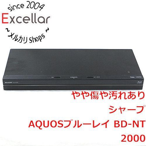bn:7] SHARP AQUOS ブルーレイディスクレコーダー 2TB BD-NT2000