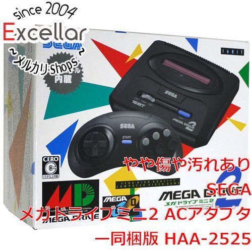 メガドライブミニ２　中古　アダプタ付き bn:4] SEGA メガドライブミニ2 ACアダプター同梱版 HAA-2525 元箱あり
