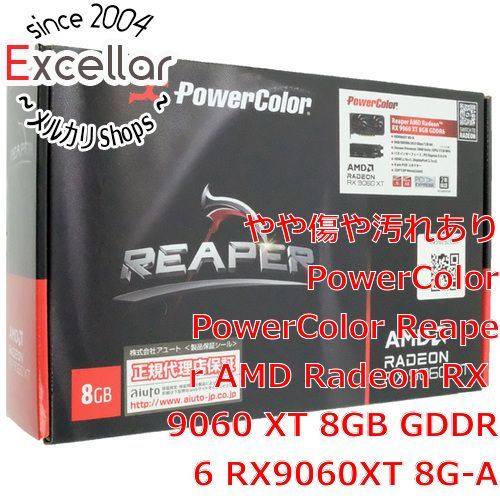 bn 6 PowerColor Reaper AMD Radeon RX 9060 XT 8 GB GDDR G-A PCIExp 元箱あり