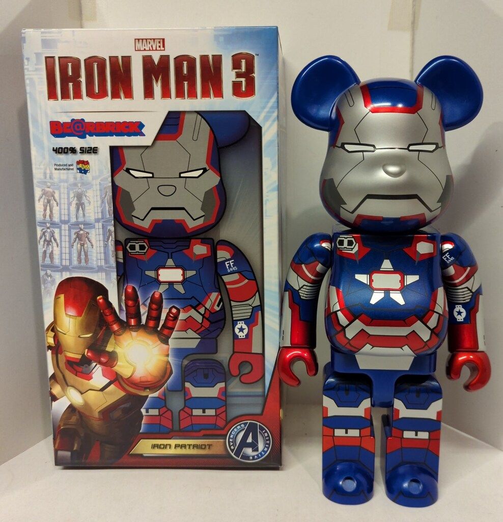 BE RBRICK IRON PATRIOT 400%