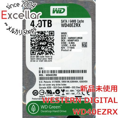 bn 15 Western Digital製HDD 4 TB SATA 600