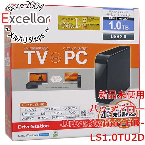 bn 10 BUFFALO 外付HDD DriveStation HD-LS 1.0 TU 2 D TB