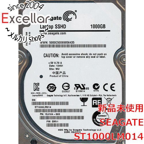 bn 13 SEAGATE ノート用HDD 2.5 inch 1 TB 9.5 mm