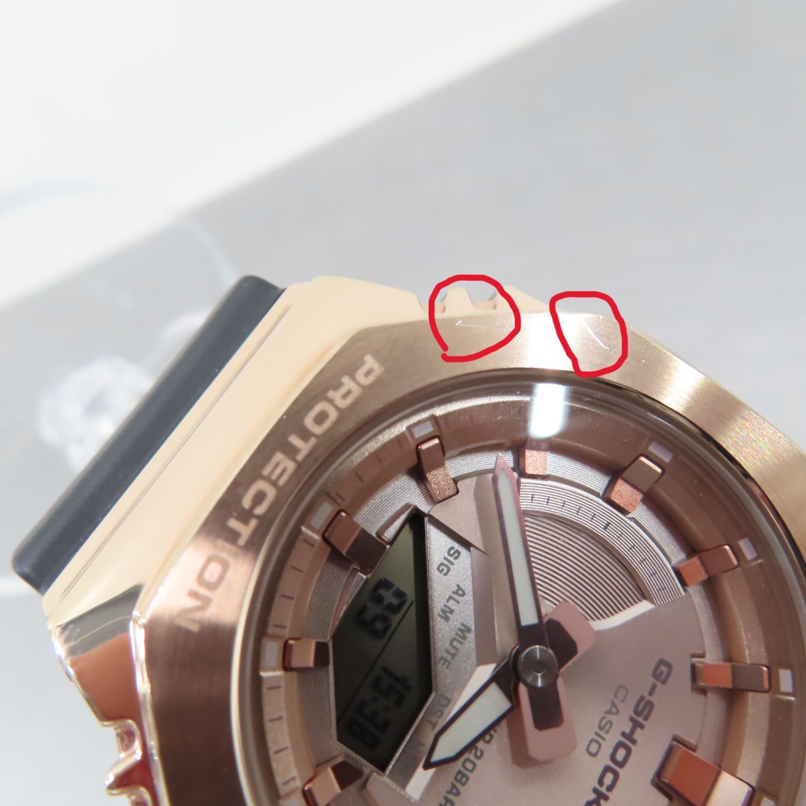 ピンクゴールド 動作品