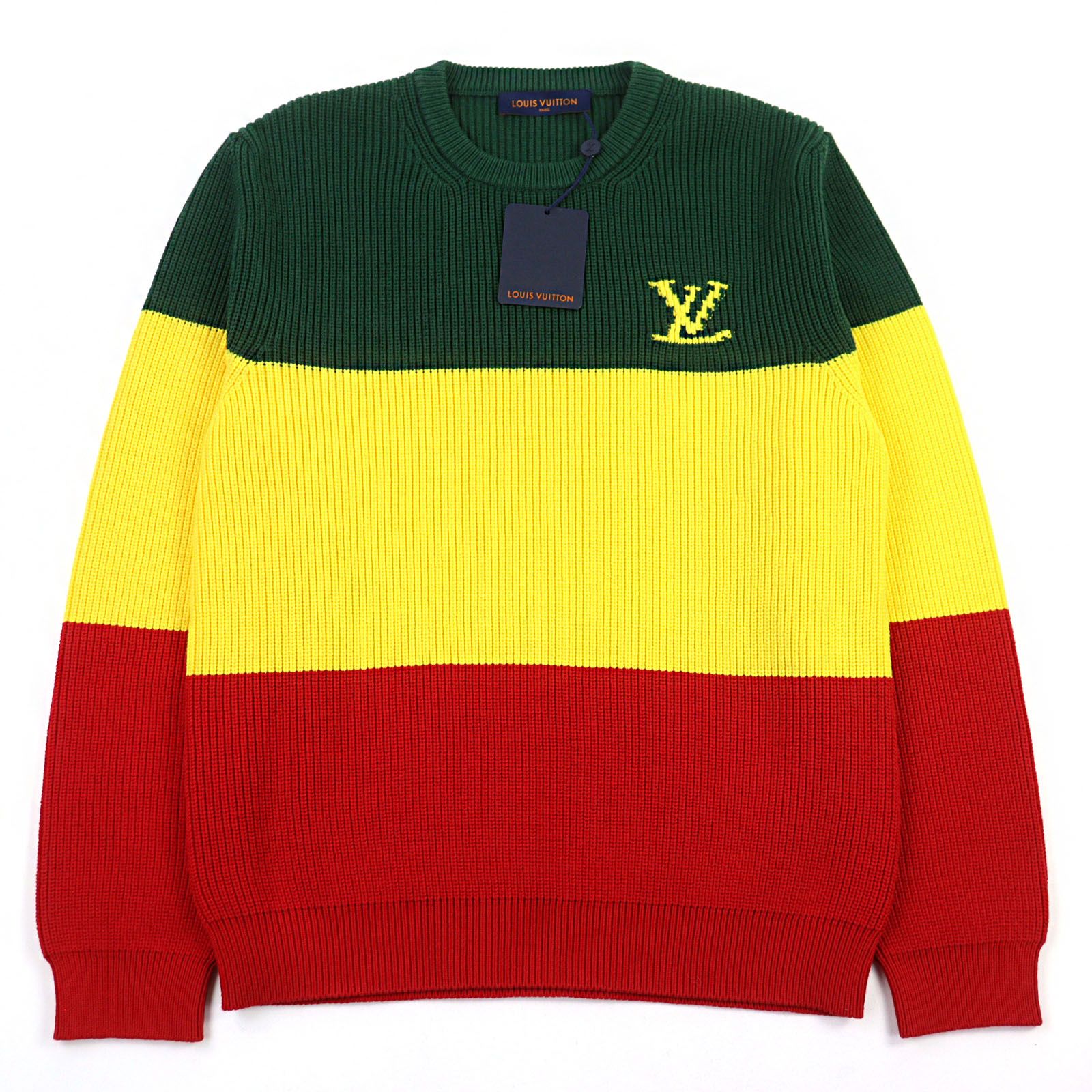 未使用品○LOUIS VUITTON ルイヴィトン 2021年製 HKN67W ロゴ刺繍