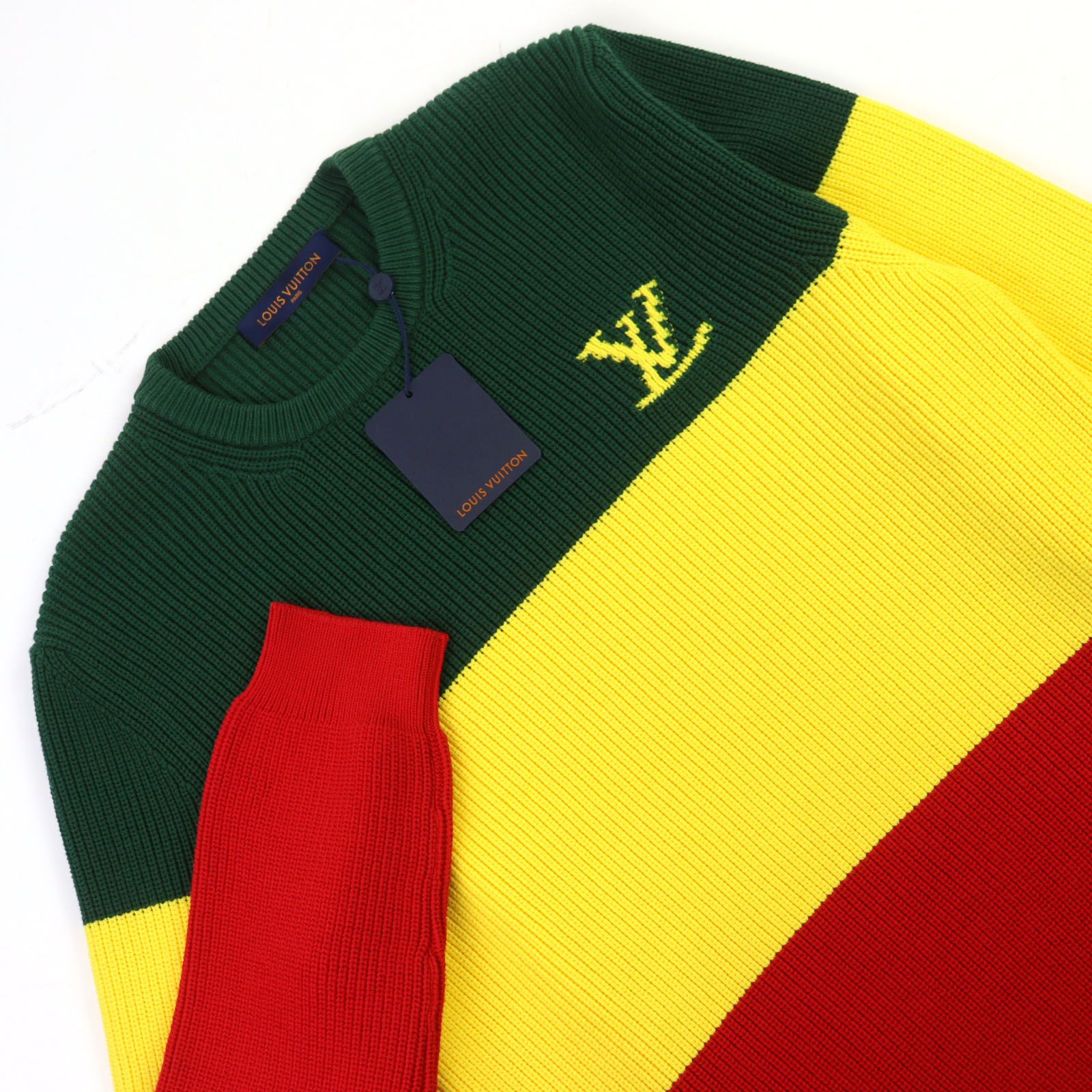 未使用品○LOUIS VUITTON ルイヴィトン 2021年製 HKN67W ロゴ刺繍