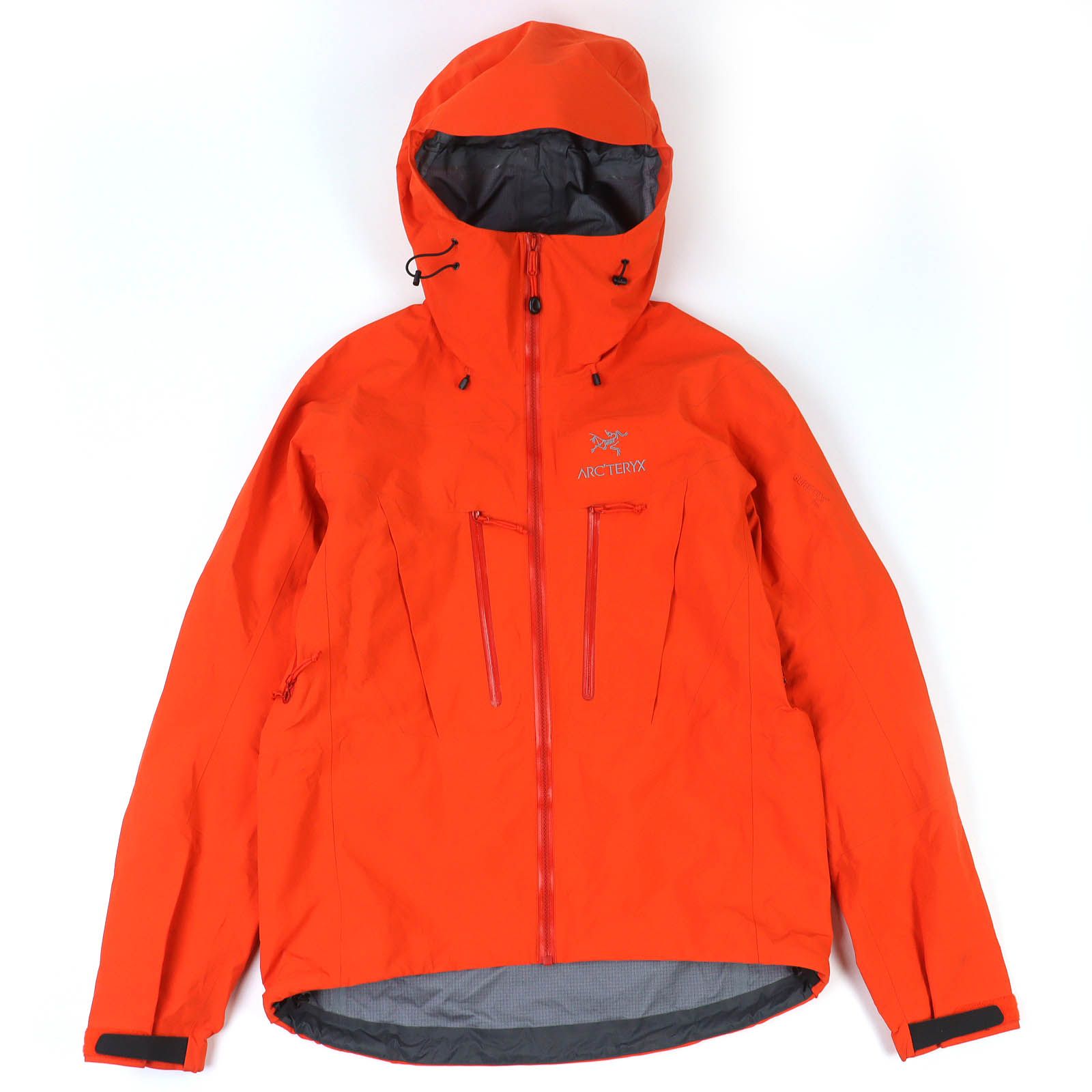 △ARC TERYX アークテリクス 12700-46750 ALPHA SV JACKET GORE-TEX Pro ナイロンジャケット オレンジ S カナダ製 メンズ