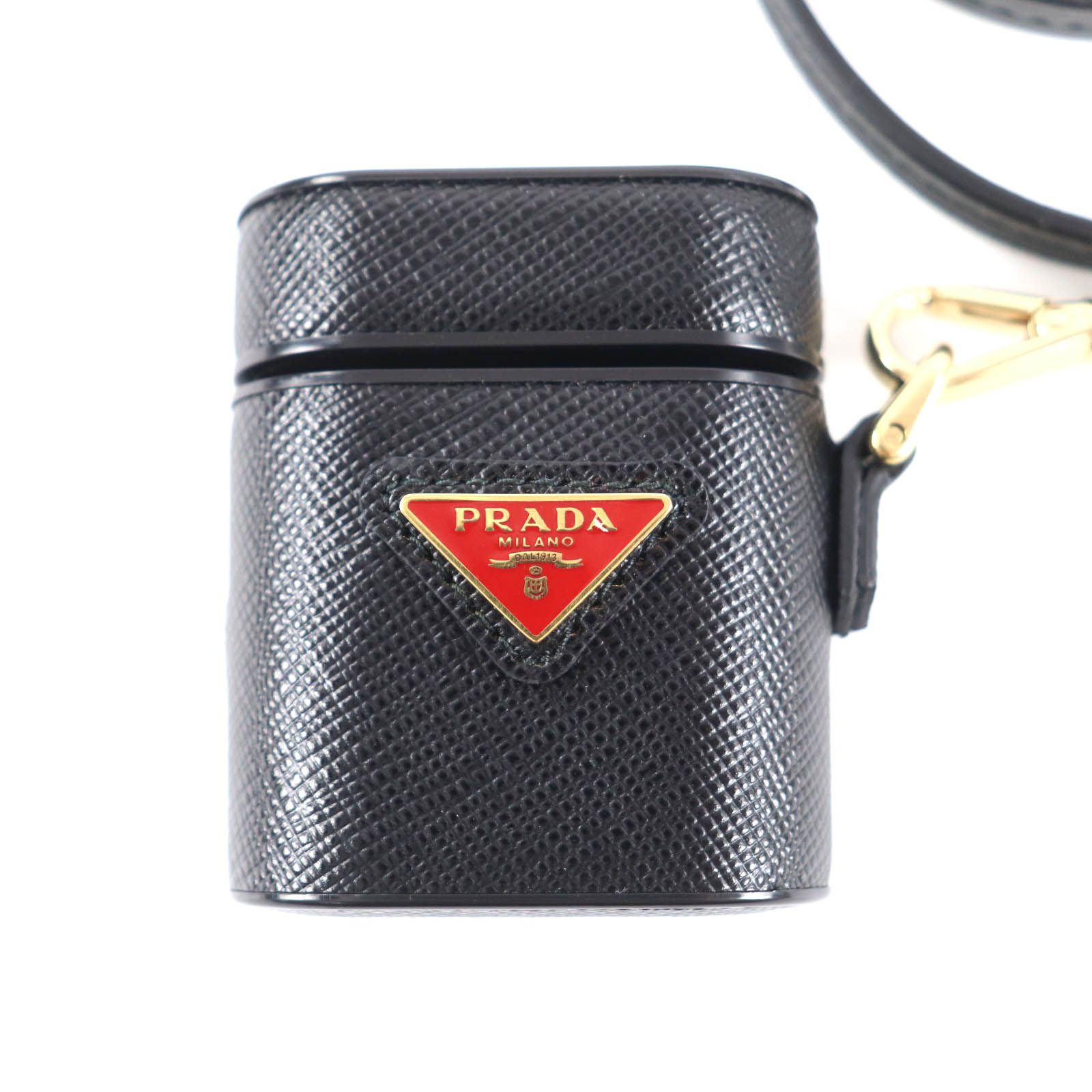 極美品☆PRADA プラダ 1ZD002 サフィアーノレザー ストラップ付