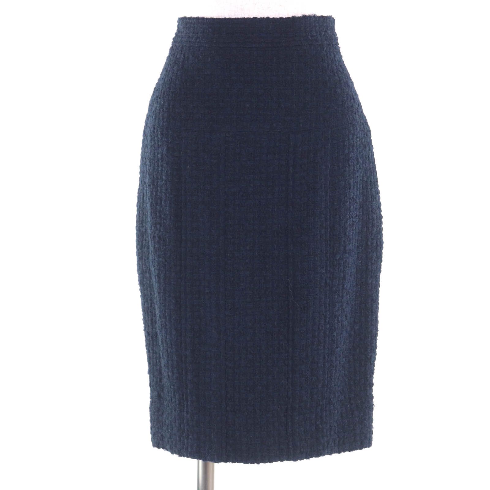 美品◇CHANEL BOUTIQUE シャネルブティック ヴィンテージ ウール 90's