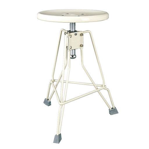 ダルトン Dulton 椅子スツールクリッパー2アイボリー高さ440~480 x幅385 x奥行350 mmSTOOL’’ ’’ -253 IV