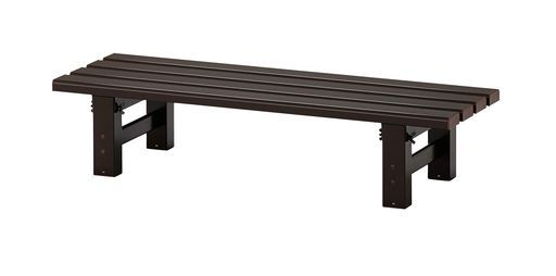 Hasegawa 組立式アルミ縁台 高さ20 x長さ90 x幅30 cm 16887