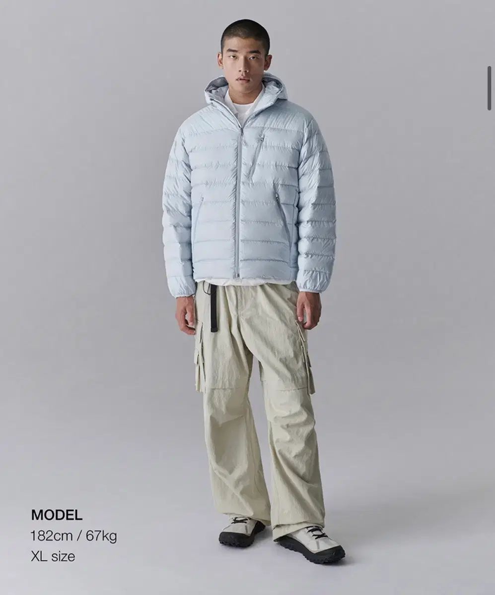 MUSINSA スタンダード 軽めダウン