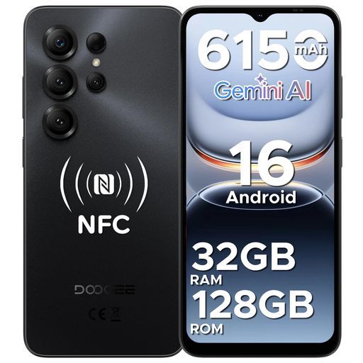 最新Android 16スマホ DOOGEENote 56 XProAndroid 16スマホ6.56インチ90 HzHD 大画面スマートフォン32 GB 拡張 アンドロイド16 simフリースマホ本体