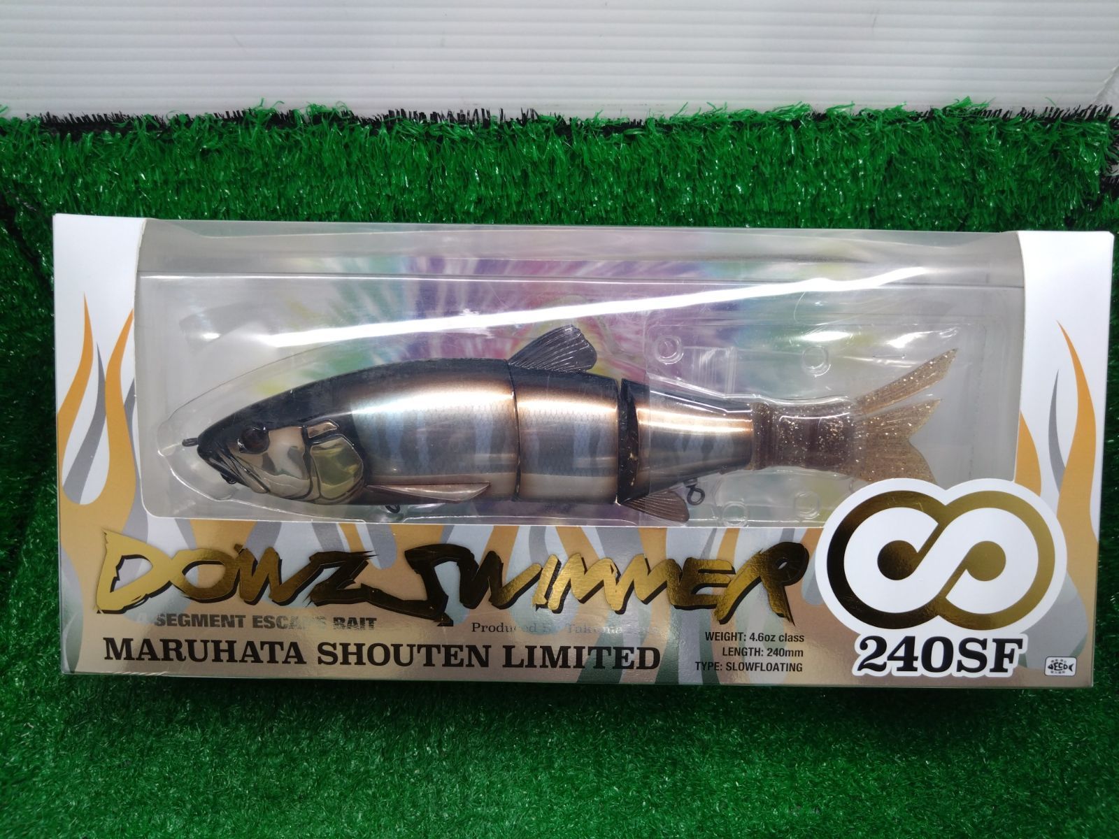 和塩 ジャッカル ダウズスイマー∞ 240SF マルハタファントムブラック