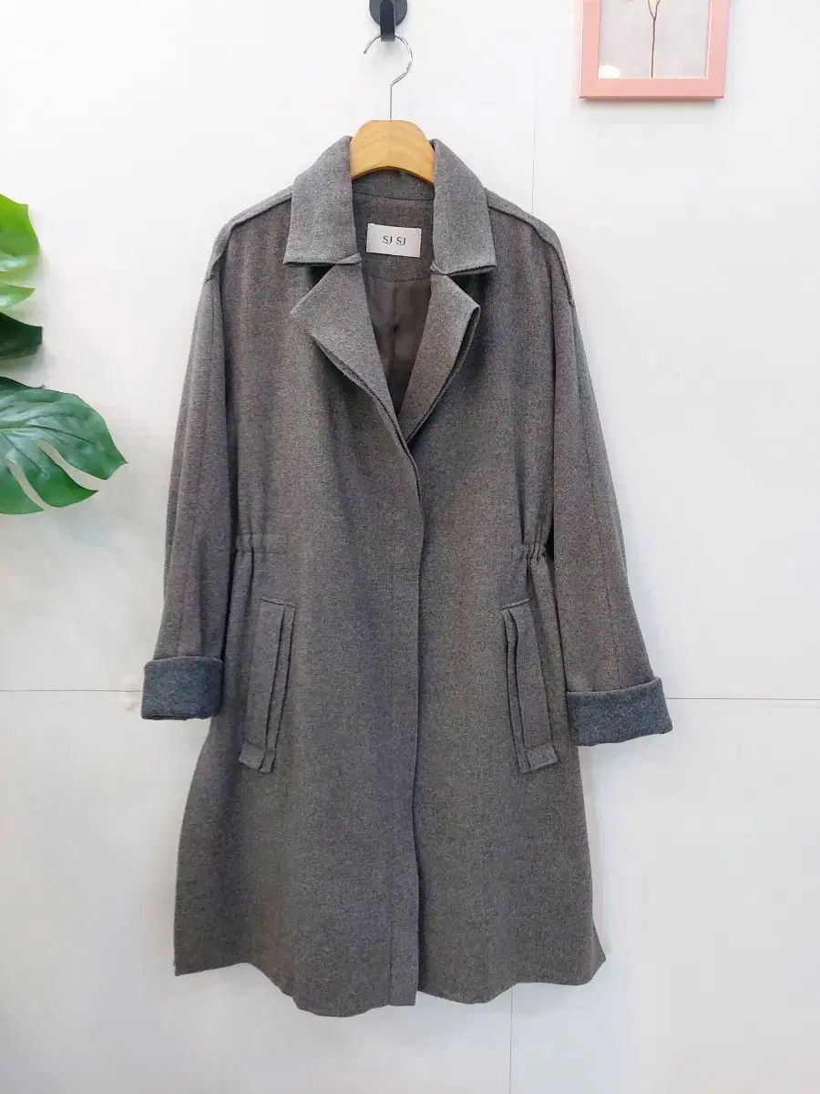 ハンサム SJ カシミアブレンド ウールコート 44 55