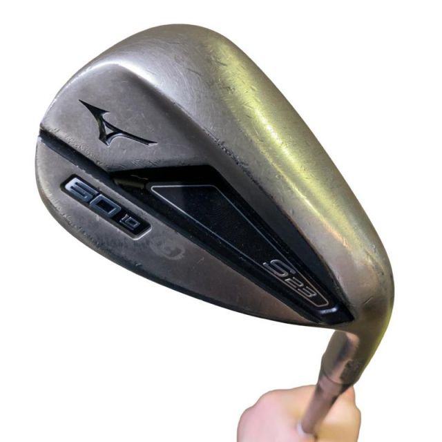 ミズノ Mizuno S 23 カッパーコバルト 60°|10° C ウェッジ WG リシャフト フレックスその他 メンズ 男性用 右利き 右用 Cランク ゴルフクラブ