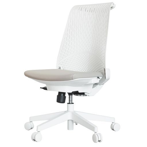 イトーキサリダYL 6サンドベージュオフィスチェア ホワイトフレームモデル|通気性 メッシュ形状のハイバック|こだわりの座面|シンクロロッキング|360度回転|85 mm座面上下昇降|イトーキ…