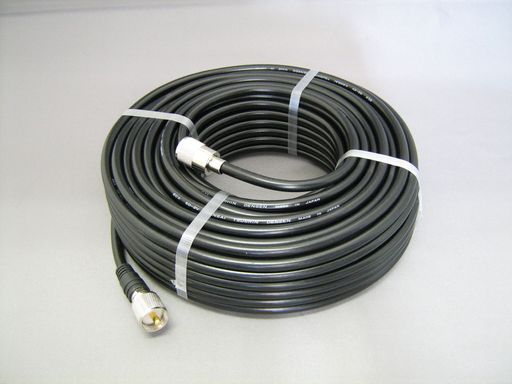 ダイヤモンド固定局用5 D-2 Vケーブルセット30 mMP-MPコネクタ 片側脱着タイプ 5 D 30 MB