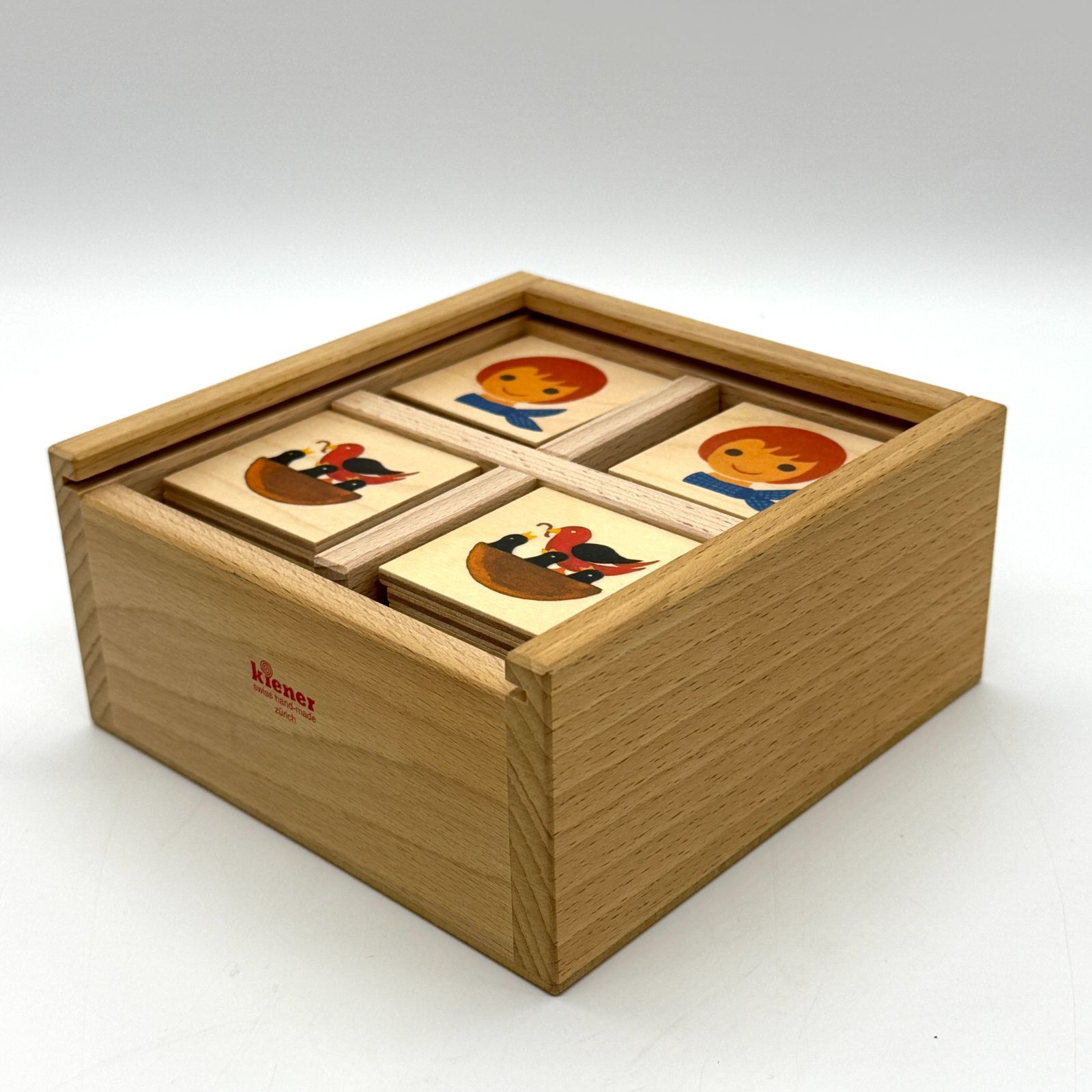 Kiener 木製 知育玩具 メモリー遊び Kiener 木製 知育玩具 メモリー遊び