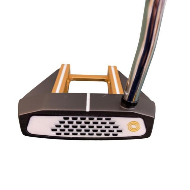中古】 オデッセイ EXO SEVEN MINI GOLD 34インチ パター PT STROKE