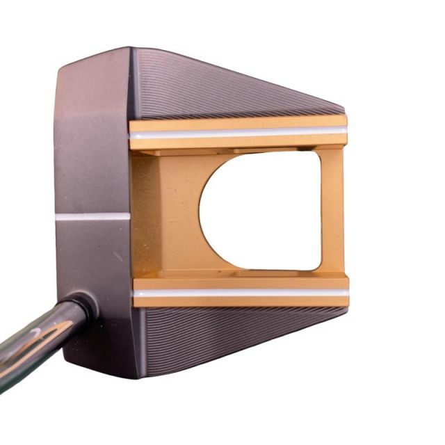 中古】 オデッセイ EXO SEVEN MINI GOLD 34インチ パター PT STROKE