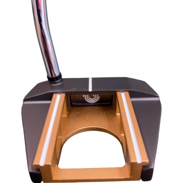 中古】 オデッセイ EXO SEVEN MINI GOLD 34インチ パター PT STROKE