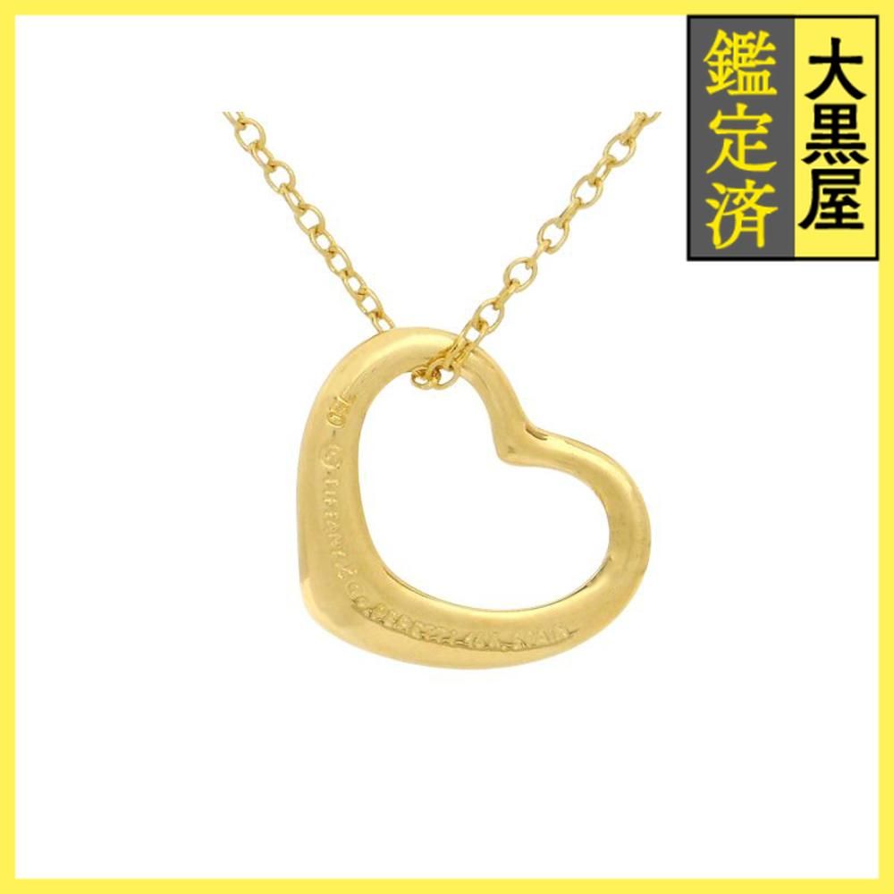 オープンハートネックレス -