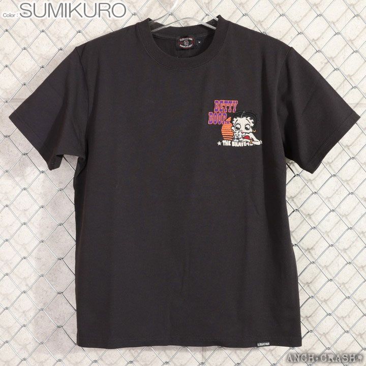 The BRAVE-MAN ベティブープ 半袖Tシャツ BBB-2438 ブレイブマン BETTY