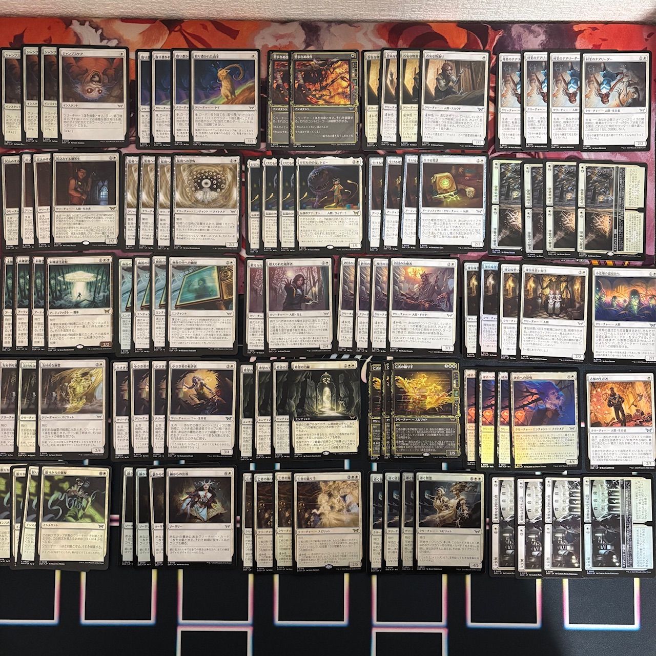 ダスクモーン 戦慄の館 セミコンプ 4 セット DSK スタンダード Foil 被り無しコレクション フルコンプ コンプリート まとめ 日本語 JP MTG 大量 nvq 31 B